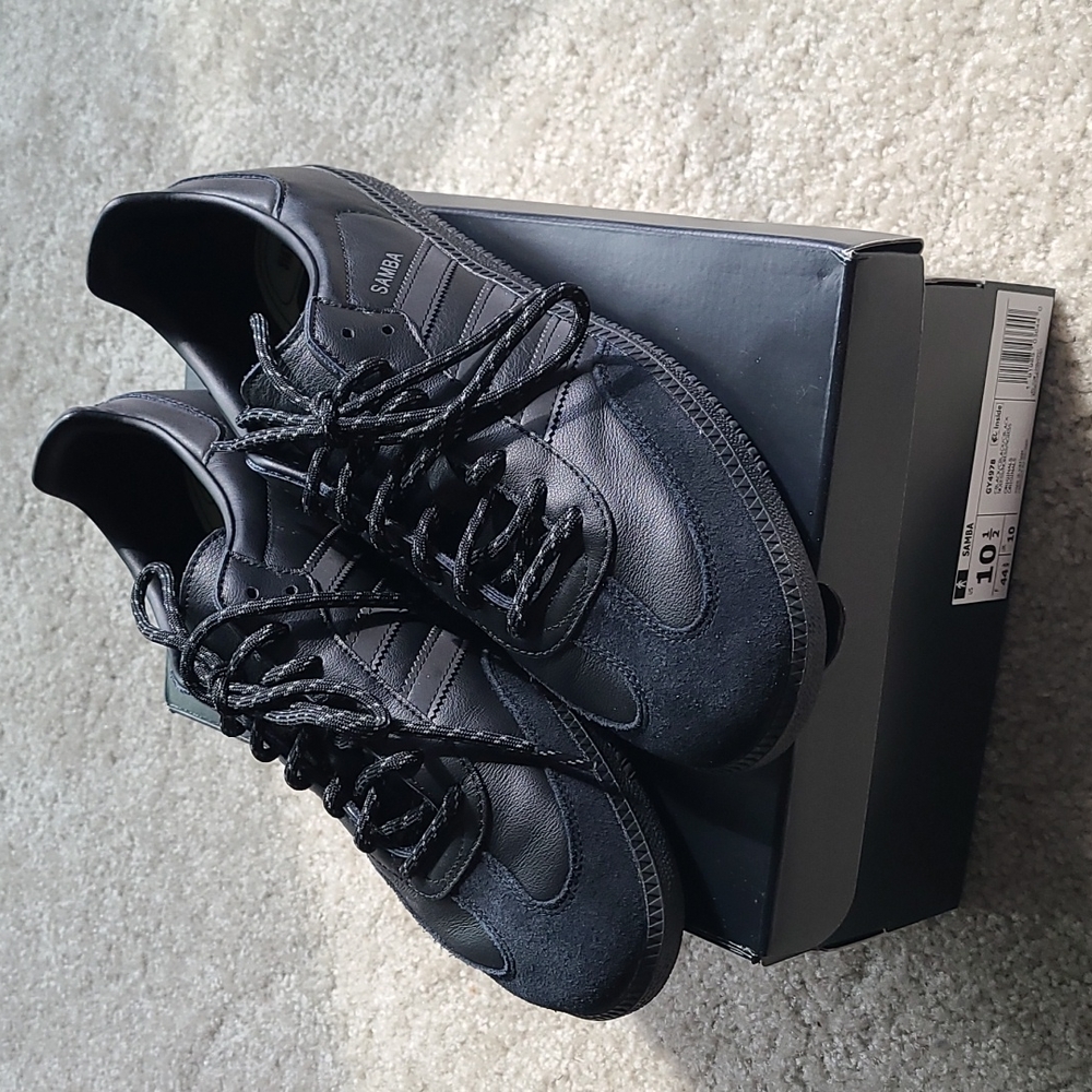 Pharrell Human Race Samba Triple Black